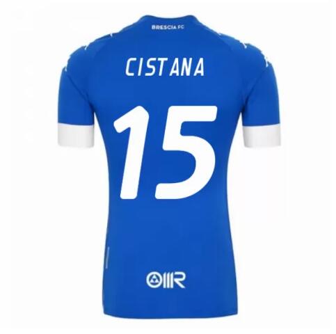 Brescia Home Kit Soccer Jersey CISTANA 15 2020/21